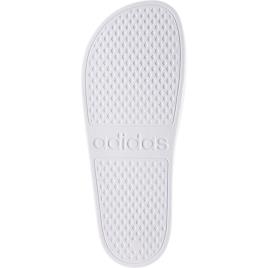Adidas Sandálias De Dedo Adilette Aqua EU 46 Footwear White / Silver Metal / Footwear White