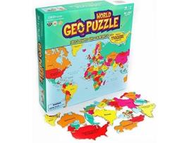 Puzzle GEOTOYS GeoPuzzle World (Idade Mínima: 4)