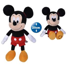 Disney Teluch Mickey Vintage 25 Cm 0-6 Months Multicolor