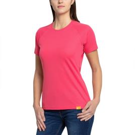 Iq-company Camiseta Feminina Uv 50+ 2XL Raspberry