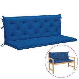 Almofadão para cadeira de baloiço 150 cm tecido azul