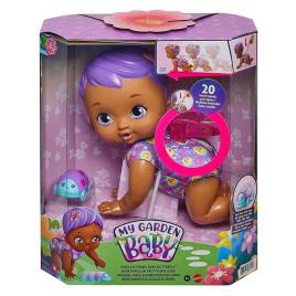 Boneca De Brinquedo Roxa Para Rir E Rastejar Com Asas De Borboleta E Acessórios 18 Months Multicolor