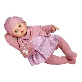 Boneca bebé Nica  Vestido Cor de Rosa (46 cm)