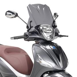 Givi Parabrisa 5606s Piaggio Beverly 125ie/300ie/350 One Size Smoked