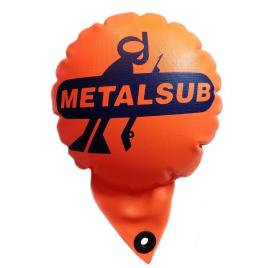Metalsub Bóia De Sinalização De Caça Submarina 30 cm Orange