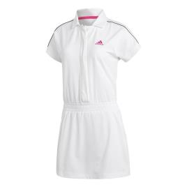 Adidas Vestido Seasonal 40 White / Shock Pink
