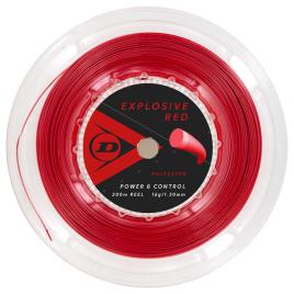Dunlop Corda Do Carretel De Tênis Polyester 200 M 1.30 mm Red