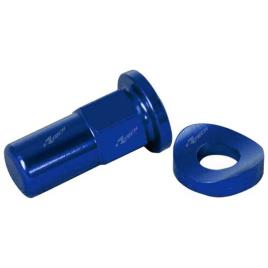 M8 Set Ring Lock Spacers And Nut One Size Blue