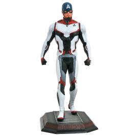 Estátua Do Capitão América Diorama Dos Vingadores No Endgame Marvel 23 Cm Figura One Size White