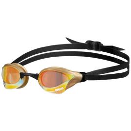 Óculos De Natação Espelho Cobra Core Swipe One Size Yellow Copper / Gold