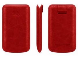 Capa Samsung i9000 KATINKAS Premium Leather Case Vermelho
