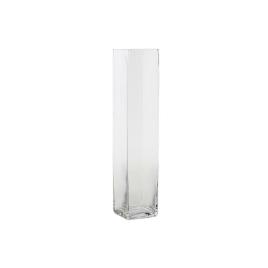 Vaso DKD Home Decor Cristal Transparente (10.5 x 10.5 x 50.5 cm) (Ø 10,5 cm)
