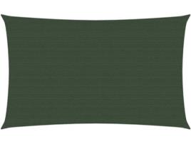 Toldo VIDAXL (Verde - 500x700 cm )