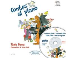 Livro Contes Al Piano de Tania Parra (Catalão)