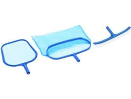 Kit para Manutenção de Piscinas VIDAXL 3 Piezas (Multicor - Plástico)
