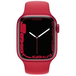 Apple Relógio Inteligente Series 7 (product) Red Gps 41 Mm One Size Red