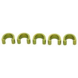 Alu Cable Guide For Frames 5 Units One Size Green