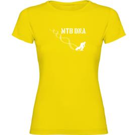 Camiseta De Manga Curta Mtb Dna M Yellow