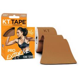 Kt Tape Pro Extreme Pré-cortado 5 M One Size Walnut