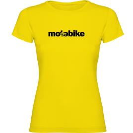 Kruskis Camiseta De Manga Curta Word Motorbike Mx S Yellow