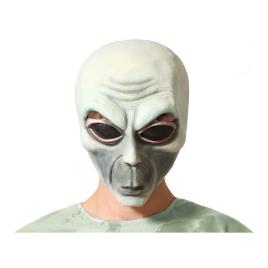 Máscara Halloween Alien Verde