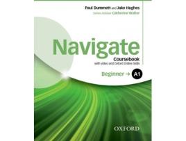 Manual Escolar Navigate Beginner A1 Coursebook With Dvd-Rom de Paul Dummett