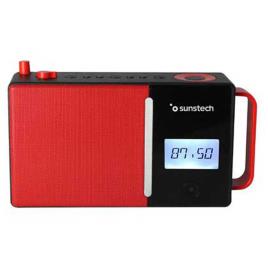 Sunstech Rádio Rpds500rd One Size Red