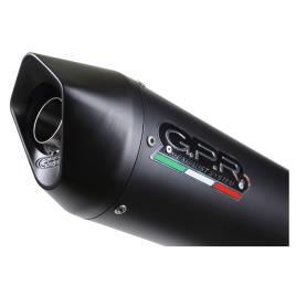 Gpr Exhaust Systems Silencioso Furore Slip On Versys 1000 Ie 11-14 Homologated One Size Matt Black / Black