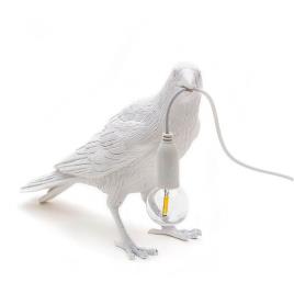 lámpara cuervo blanco Waiting
