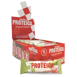 Nutrisport Proteína 24 Yogur Yogur T E Caixa De Barras Energéticas Da Apple One Size Red