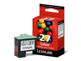Tinteiro LEXMARK 27 Cor - Capacidade Superior