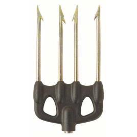 Salvimar 4 Heavy Prongs 15 Units One Size Golden