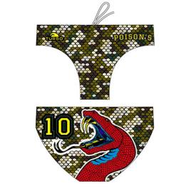 Turbo Slip De Banho Snake 7-8 Years Multicolor