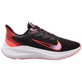 Nike Tênis Running Air Zoom Winflo 7 EU 40 Black / Flash Crimson / Beyond Pink