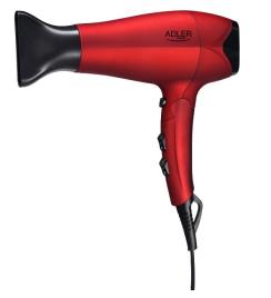 Secador cabelo  AD-2258 2100W vermelho