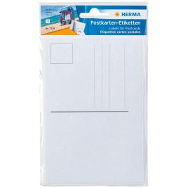 Postcard Labels 95x145 Cm 10 Labels One Size White
