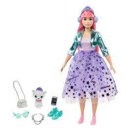Barbie Margarida Na Princesa Moda Com Animal De Estimação Princess Adventure One Size Multicolour
