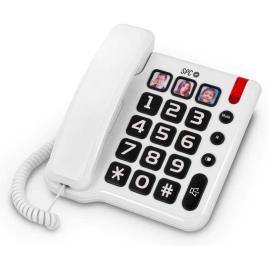 Telefone SPC Comfort Numbers Branco