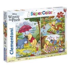 Puzzle 3x48 pçs - Winnie The Pooh