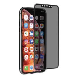 Muvit Privacy Case Friendly Tempered Glass Screen Protector Iphone Xs Max One Size Clear / Black