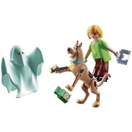 Playmobil E Salsicha Com Fantasma 70287 Scooby-doo! Scooby One Size