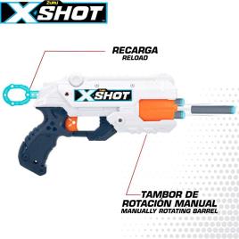 Color Baby Arma Lançadora De Dardo De Espuma X-shot 2 X Reflex 6 8 Years Muticolour