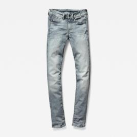 Jeans Midge Mid Waist Straight 23 Light Aged