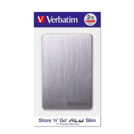 Verbatim Hdd Externo Store N Go 2.5 Alu Usb 3.2 2tb One Size Grey