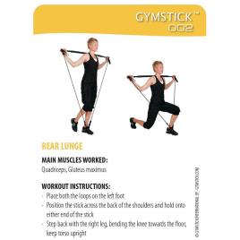 Gymstick Exercise Cards - Basic Pack One Size Black