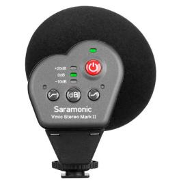Saramonic Microfone Filmadora Vmic Stereo Mark Ii One Size Black