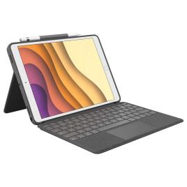 Combo Touch - Teclado e Pasta de Folio - com Trackpad - Retroilumina??o - Apple Smart Connector - Qwertz - Alem?o - Grafite - Para Apple 10.5-inch Ipad air (3? Gera??o), 10.5-inch Ipad pro