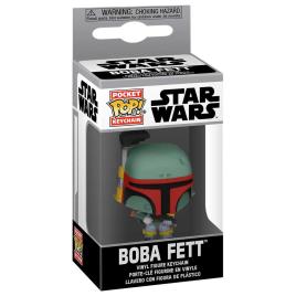 Funko Porta-chaves Pop Star Wars Boba Fett One Size Green / Red / Yellow