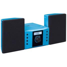 Aparelho De Som Com Rádio Fm/cd Player Azul 