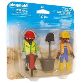 Playmobil Trabalhadores Da Construção 70272 One Size Multicolor